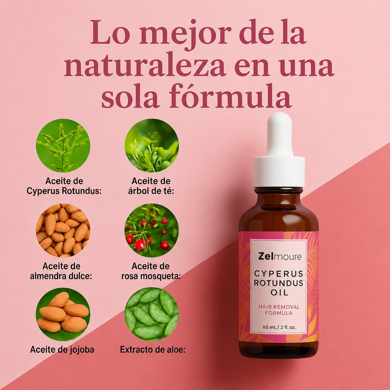 Zelmoure Cyperus Rotundus Oil